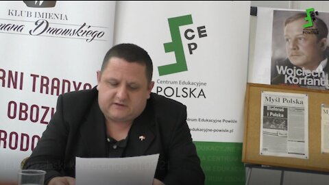 Łukasz Jastrzębski: Wojciech Korfanty - Dyktator III Powstania - konf. Centrum Edukacyjnego Brynica