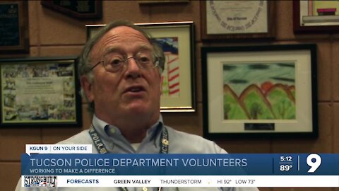 Longtime TPD volunteer says helping out is the most rewarding part of his retirement