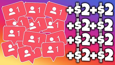 Get Paid $3.00+ To Follow People On Instagram (Get Paid To Follow People Real TRICK 2021!)