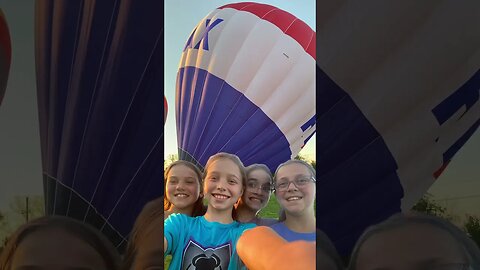 Balloon glow #hotairballoon #friends #fun #summer #smalltowns #girls #nebraska