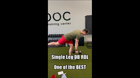 Single Leg DB RDL Tutorial - Built By Bacon