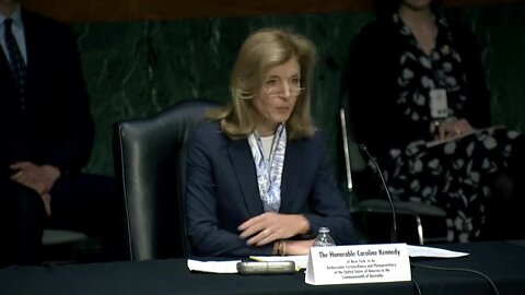 Caroline Kennedy Faces Senate Foreign Relations Cmte Confirmation Hearing To Be Australia Ambassador