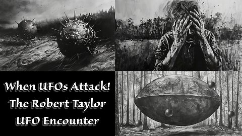 The Robert Taylor UFO Encounter - When UFOs Attack!