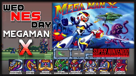 wedNESday - Mega Man X (Playthrough)