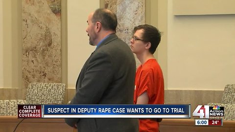 Man drops his guilty plea in rape of JoCo deputy