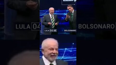 Bolsonaro da sermão em Lula