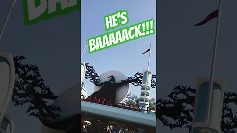 Oogie Boogie is BACK! #californiaadventure #oogieboogie #halloween