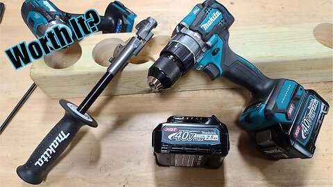 Makita 40V max XGT Brushless 1/2" Hammer Drill-Driver Review GPH01