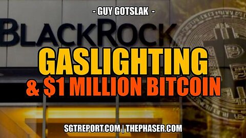 GASLIGHTING & $1 MILLION BITCOIN -- GUY GOSLAK