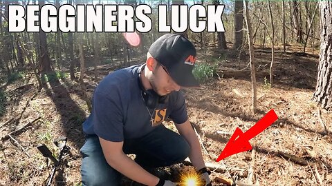 1800s Silver Coin Unearthed with Beginner’s Luck Metal Detecting