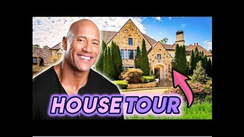 Dwayne "the rock" Johnson house tour