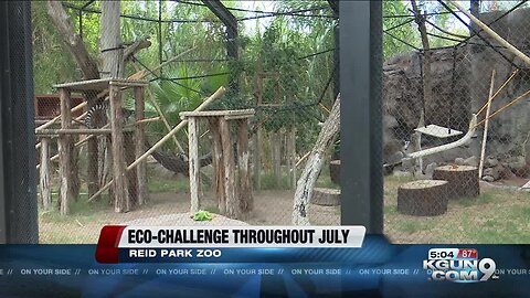 Reid Park Zoo participates in Plastic free challenge