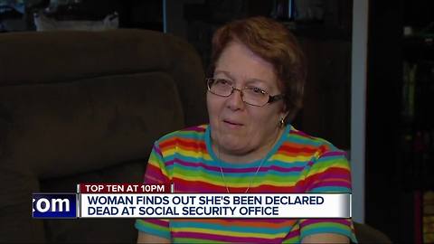 Social Security Administration declares metro Detroit woman 'dead'