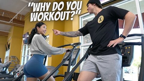 ASKING GYM MEMBERS WHY THEY WORKOUT?