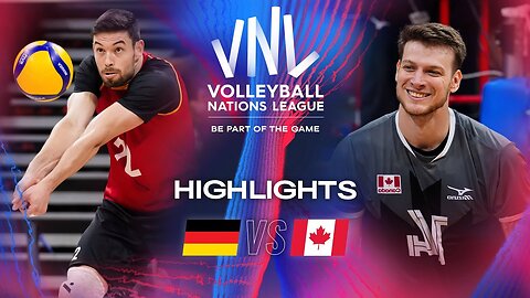 🔴 Highlights | Week 3 | Men's VNL 2024 - 🇩🇪 GER vs. 🇨🇦 CAN