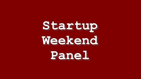 Fairfield Startup Weekend Interviews: Are you still working on your project?