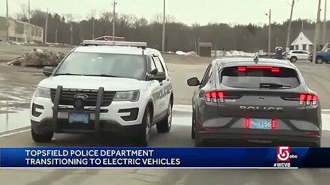 Ford Mach E, Electric vehicle Saves Money - Somehow/ ELECTRIC POLICE VEHICLES HELP EXPLODE COSTS