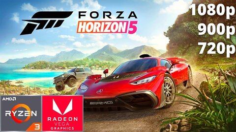 Forza Horizon 5 - Ryzen 3 3200G Vega 8 & 16 GB RAM/8 GB RAM/1X8 GB RAM