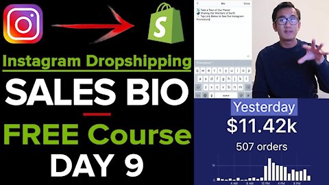 [Free Course 9/21] Instagram Dropshipping: Instagram BIO with Shopify Dropshipping Store COLLECTION!