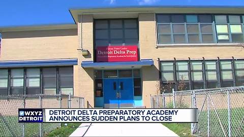 Detroit charter school announces sudden closing, nearly 200 students without a school