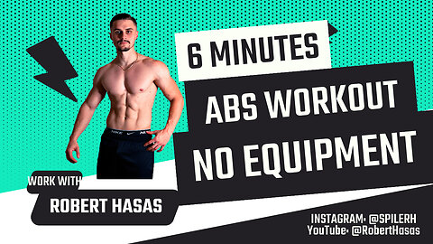 6 MIN ABS WORKOUT # HOME BODYWEIGHT EXERCISES # NO EQUIPMENT NEEDED! [KILL YOUR ABS]