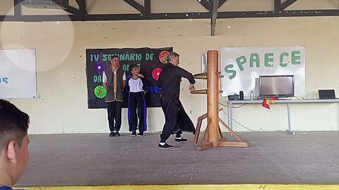 Comemoraçãi1500 discípulos do Wing Chun Kung Fu Temple + Fraternidade Chinese Boxing Kung Fu.