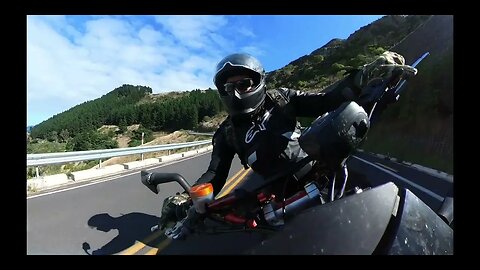 KTM 950 SMR Lyttleton to Sumner