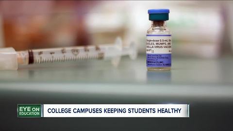 As measles cases climb, college talks about preventing spread on campus