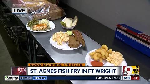 Church of St. Agnes fries up beer-battered tilapia for Lent