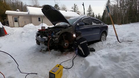 Fixing the Diesel Chevy Cruze pt.1 Removing the fender