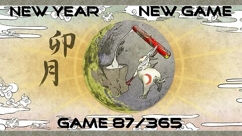 New Year, New Game, Game 87 of 365 (Okami HD)