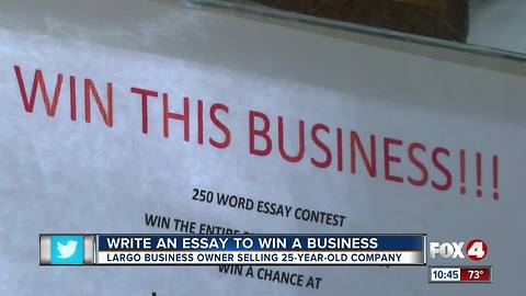 Largo hydroponics business owner uses essay contest to give away shop