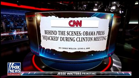 Jesse Watters On The Time Obama Campaign Team Trafficked Journalists To Chicago