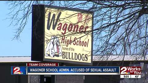 Wagoner High School administrator accused of sexual assault