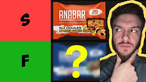 Anabar Protein Bar Flavor Tier List