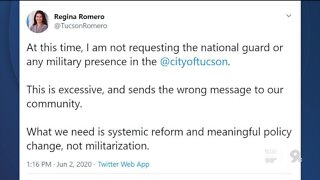 Mayor Romero will not request National Guard in Tucson