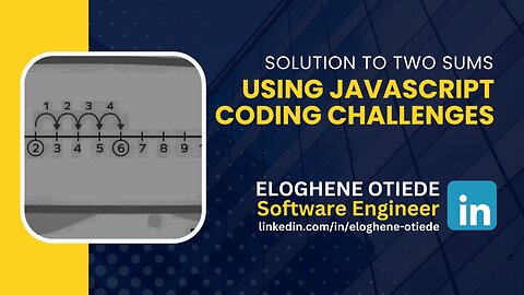 Solution to TWO SUMS using JavaScript