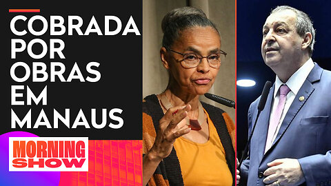 Em reunião com Marina Silva, Omar Aziz chama ministra de “retrógrada”