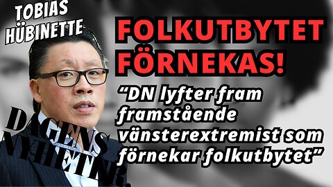 DN lyfter fram vänsterextremist som vill koppla "folkutbytet" till en ny förintelse