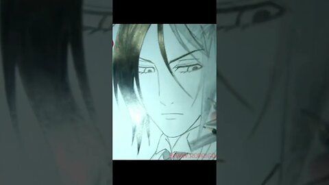 Desenhando Sebastian Michaelis - Kuroshitsuji