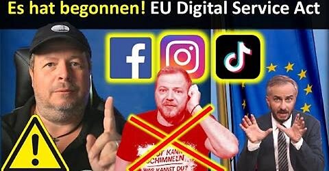 EU Digital Service Act - Auswirkungen: FB, Insta, Threads, Mario Barth +++Böhmermann