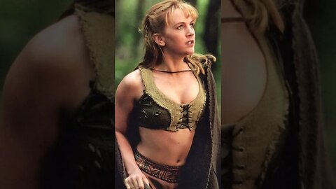 Gabrielle de XENA ANTES E DEPOIS #shorts