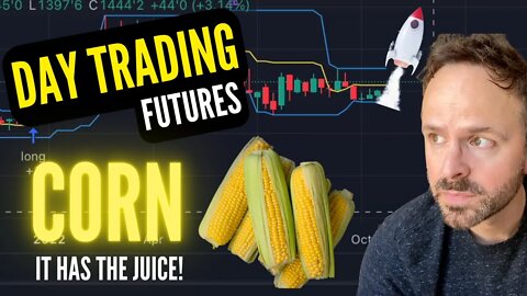 MAJOR CORN TRADE SETTING UP | DAY TRADING Nasdaq Futures Trading Scalping Day Trading