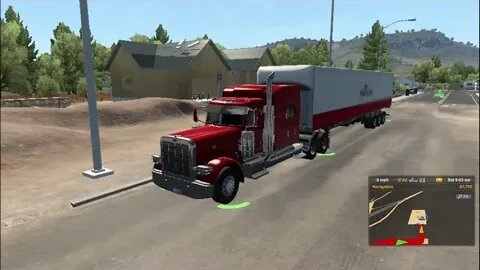 Moving Dry Fruits to The Destination in American Truck Simulator - Full Job