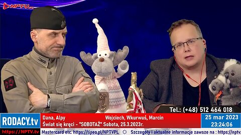 Świat się kręci - Wojciech Olszański obecny! Osadowski NPTV (25.03.2023)