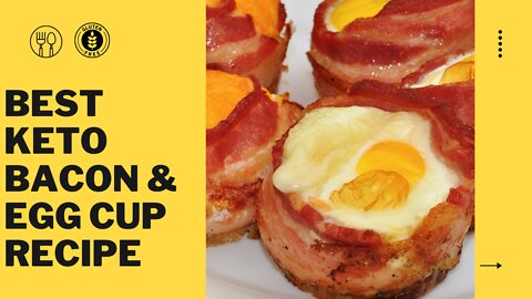 BEST KETO BACON & EGG CUP RECIPE