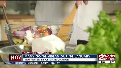 Many Going Vegan During January: Motivated by Climate Change