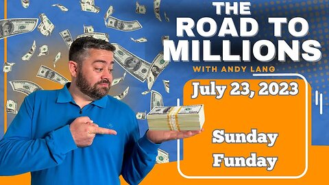 The Road To Millions Bankroll - How to Turn $1,000 into $1,000,000 - Sunday July 23