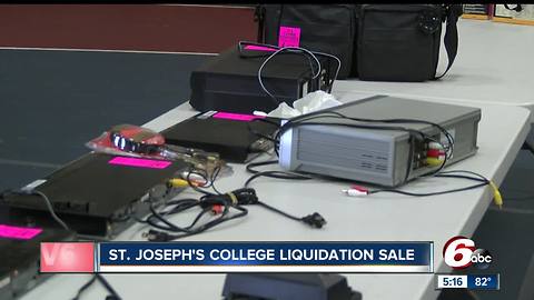 St. Joseph's College holds liquidation sale