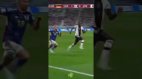 rudiger crazy run against japan😂😂😂😂 (germany vs japan 1-2 2022 worldcup highlights)